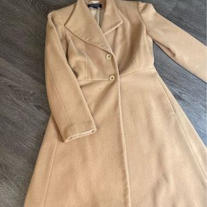St John wool camel coat